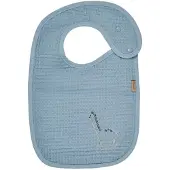 Sterntaler Slabbetje Dino Rexi met inzet blauw