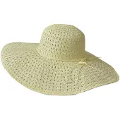 Clayre & Eef Hoed Beige Papierstro