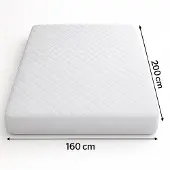Decoware Waterdichte Matrasbeschermer – 160x200 cm – Ademend & Anti-Allergisch – Beschermt tegen Vlekken en Huisstofmijt