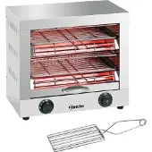 Bartscher Toaster - gratineeroven, dubbel, Incl. toasttang
