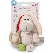 Nici Grijpkonijn Tilli Met Houten Ring Teddy 15 Cm