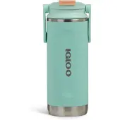 Igloo - Flip ‘n’ Sip - Drinkfles - Drinkbeker - groen -475ml- Thermosfles