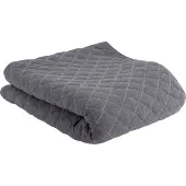Present Time Plaid Diamonds gequilt | katoen bruin 170x130 cm plaids | NADUVI