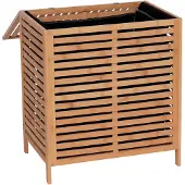 4Goodz Bamboe wasmand 90 liter met waszak en deksel -