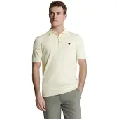 No-excess Pullover short sleeve polo button s offwhite