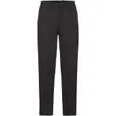 Fruit Of The Loom Heren joggingbroek met open zoom (Zwart)