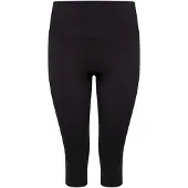 Dare 2b Dames/dames Invloedrijke Effen Gerecycleerde 3/4 Legging (Zwart)