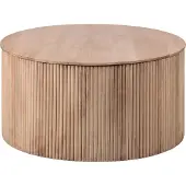 Lewis & Loft Salontafel Lonne - FSC mangohout -Rond ?70cm - Naturel