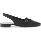 Gabor Ballerina met riempjes zwart