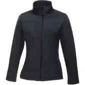 Regatta - Dames Professional Octagon II Waterdichte Softshell Jas (Navy/Zwart)