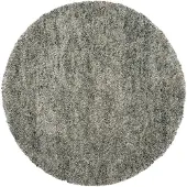 Veer Carpets Vloerkleed zumba c5 green rond ø160 cm