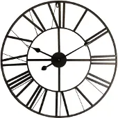 Clayre & Eef Wandklok Ø 60 cm metaal rond muurklok