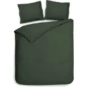 Heckett & Lane Punto dekbedovertrek 240x200/220 Calla Green