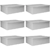 QUVIO Kast organizer kunststof - set van 6