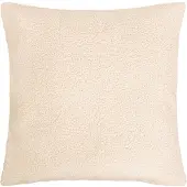 QUVIO Sierkussenhoes teddy - 45x45cm - Beige