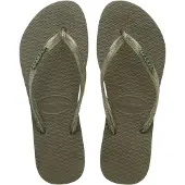 Havaianas - Slim logo metallic Rubber Dames | Maat 35-36