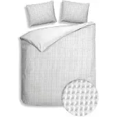 Heckett & Lane Vafala Dekbedovertrek Super-White Percal-260 x 200 / 220 cm | Extra Breed