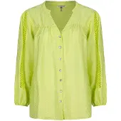 Esqualo Blouse sp24-15015 lime