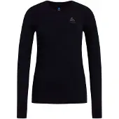 Odlo Merino 200 Crew Neck LS Thermoshirt Dames Black L