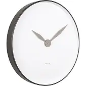 Karlsson Wandklok Albatross - Ø50cm - Wandklok Modern - Zwart