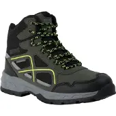 Regatta Heren Vendeavour Wandelschoenen (Donker kaki/limoenpunch)