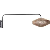 Light & Living Wandlamp Ø43x115 cm LYRA naturel+mat zwart