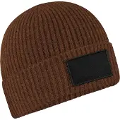 Beechfield Fashion Patch muts (Walnoot)