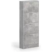 Rousseau Schoenenkast 'carini' 4 laden beton
