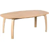 Lewis & Loft Eettafel Luna – FSC-gecertificeerd mangohout – Deens ovaal – 180x100 cm – Naturel
