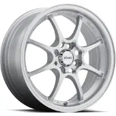König Helium 15x6.5 4x100 ET40 Silver