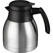 Bravilor Thermoskan dubbelwandig 1 liter RVS zwart