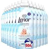 Lenor 12x Wasverzachter Sensitive 42 Wasbeurten 882 Ml