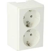 Attema P25 Stopcontact 2v Ra Wit