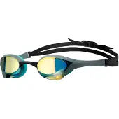 Arena Bril 'COBRA ULTRA SWIPE MIRROR' geel / grijs / groen / zwart