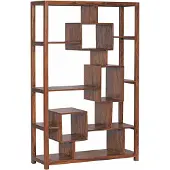 Wohnling Boekenkast MUMBAI sheesham 180 cm hoog