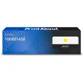 PrintAbout Huismerk Xerox 106R01438 Toner Geel Hoge capaciteit