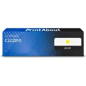 PrintAbout Huismerk Lexmark C3220Y0 Toner Geel