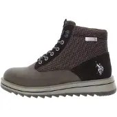 U.S. POLO ASSN. Veterboots 'Viking' chocoladebruin / donkerbruin