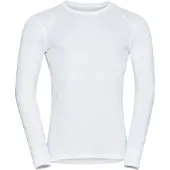 Odlo Ondershirt Men BL Top Crew Neck LS Active Warm Eco White-L