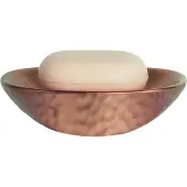 Spirella zeepschaal Darwin-hammered koper