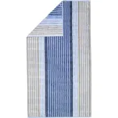 Cawö Douchelaken Noblesse Harmony Stripes Sky 80 x 160 cm