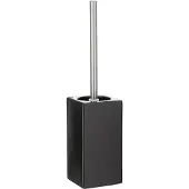 Spirella toiletborstelhouder Quadro zwart