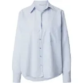 ONLY Blouse 'ONLAlina' lichtblauw / wit