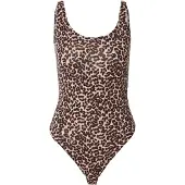 ONLY Shirt body 'ONLLove' beige / zwart