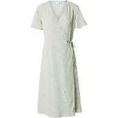 Vila Jurk 'VIlovie' grijs / pastelgroen