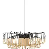 Forestier Bamboo XXL Up & Down Hanglamp Black