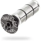 Pro Balhoofdplug 1 1/4 Inch 50 Mm Zwart/zilver