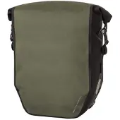Agu Clean Shelter Fietstas Large – 100% Waterdicht – 21 liter – Gerecycled Materiaal – incl. Laptopvak 14 inch – Groen