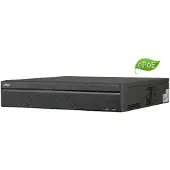 Dahua Technology Pro NVR5208-8P-4KS2E, 32 kanalen, 3840 x 2160 pixels, Linux, 20 TB, Serial ATA III, 10/100/1000 Mbit/s