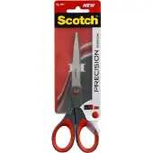 Scotch Precision Schaar Geschikt voor rechts- en linkshandigen 180 mm RVS (Roestvrij staal) Grijs, rood 1447
